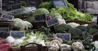 Marché du quartier Les Marais