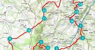 Chemin de la Queune aux Côtes Matras - PR 2 Chemin de la Queune aux Côtes Matras - PR 2