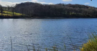Plan d'eau du barrage des Gannes