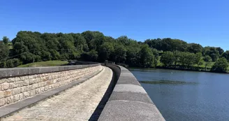 Plan d'eau du barrage des Gannes