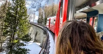 Mer de Glace et train du Montenvers