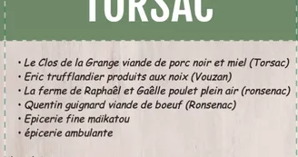 Marché de Torsac Marché de Torsac