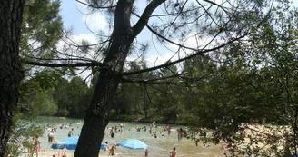 Plage de la Base de Loisirs de Beauvallon