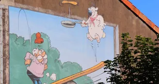 Mur peint "Cubitus" Mur peint "Cubitus"
