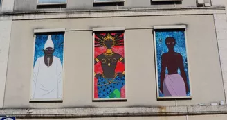 Mur peint "Kirikou" Mur peint "Kirikou"