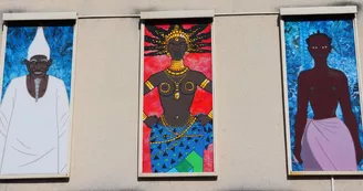 Mur peint "Kirikou" Mur peint "Kirikou"