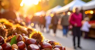 Castagnades : marché de producteurs Castagnades : marché de producteurs