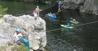 Parcours aventure "Aquarock Aventure"