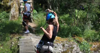 Parcours aventure "Aquarock Aventure"