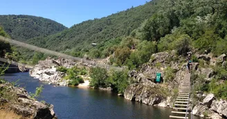 Parcours aventure "Aquarock Aventure"