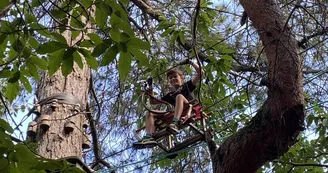 Parcours accrobranche - Base de loisirs le Mas de l'Ayre