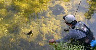 Sortie pêche avec Eric Langlumé - Guide de Pêche