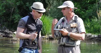 Sortie pêche avec Eric Langlumé - Guide de Pêche
