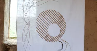 Blandine Calendrier, plasticienne et calligraphe Blandine Calendrier, plasticienne et calligraphe