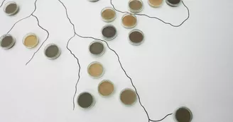 Œuvre Terre Loire de Koichi Kurita - Le Partage des Eaux