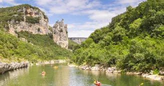 Canoë - Kayak de Vallon à St Martin d'Ardèche - 8 + 24 km / 2 jours avec La Vernède
