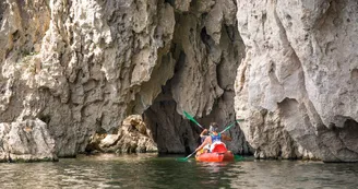 Canoë - Kayak de Vallon à St Martin d'Ardèche - 24 + 8 km / 2 jours avec La Vernède