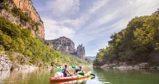 Canoë - Kayak de Vallon à St Martin d'Ardèche - 24 + 8 km / 2 jours avec La Vernède