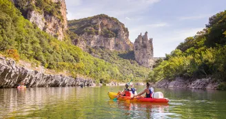 Canoë - Kayak de Vallon à St Martin d'Ardèche - 24 + 8 km / 2 jours avec La Vernède