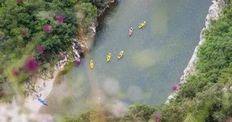 Canoë - Kayak de Vallon à St Martin d'Ardèche - 24 + 8 km / 2 jours avec La Vernède