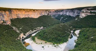 Canoë - Kayak de Vallon à St Martin d'Ardèche - 24 + 8 km / 2 jours avec La Vernède