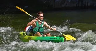 Canoë - Kayak de Chames à St Martin d'Ardèche - 24 km / 1 jour avec Rivière et Nature