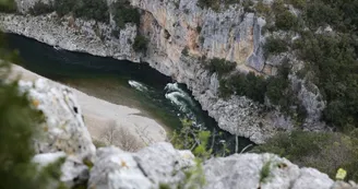 Canoë - Kayak de Chames à St Martin d'Ardèche - 24 km / 1 jour avec Rivière et Nature