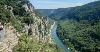 Canoë - Kayak de Chames à St Martin d'Ardèche - 24 km / 1 jour avec Rivière et Nature