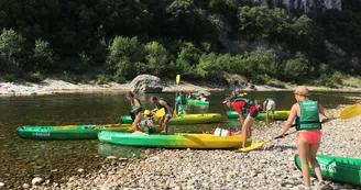 Canoë - Kayak de Vallon à St Martin d'Ardèche - 30 km / 2 jours avec Rivière et Nature