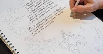 L'écritoire enlumine
