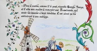 L'écritoire enlumine