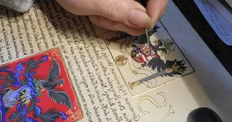 L'écritoire enlumine