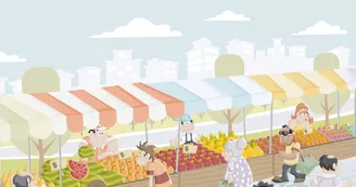 Marché d'ici paysans et créateurs locaux