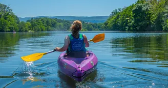 Canoë - Kayak de Vallon à St Martin d'Ardèche - 30 km / 2 jours avec Acqua Bateaux