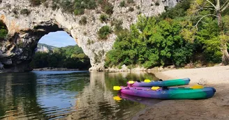 Canoë - Kayak de Vallon à St Martin d'Ardèche - 30 km / 1 jour avec Acqua Bateaux