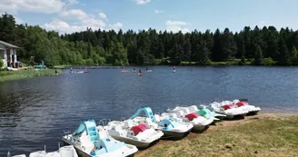 Paddle, Pédal'eau, Kayak  au Lac de Devesset