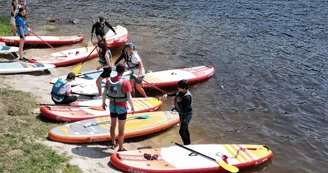 Paddle, Pédal'eau, Kayak  au Lac de Devesset