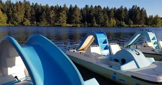 Paddle, Pédal'eau, Kayak  au Lac de Devesset