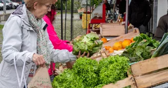 Le petit marché de Lalevade