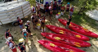 Descente 14 km Balazuc - Ruoms avec Ruoms Bateaux