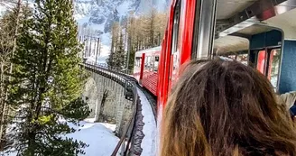 Mer de Glace et train du Montenvers Mer de Glace et train du Montenvers