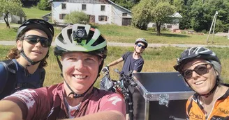 Bike tours Vosges - transport de bagages