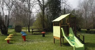 L'aire de jeux du site du Duellas