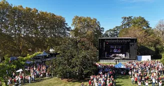 parc du château de Poudenas : spectacle