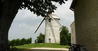 Le moulin vu depuis la maison du meunier