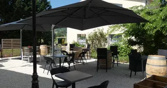 Les salles de l'Orangerie du Château Marith - Terrasse - ©Château Marith
