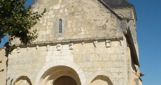 Église de Saint-Vincent-Jalmoutiers - Façade