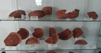 Musée du Camp Romain Usakoa - Poteries - Saint Jean le Vieux