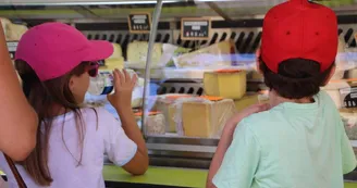 Marché Mugron jeudi - fromager
