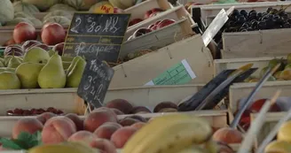 Marché Montfort - fruits Marché Montfort - fruits
